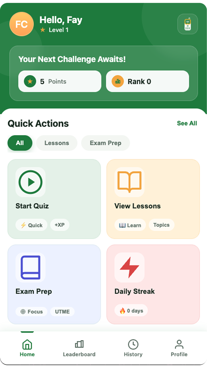 Learner Dashboard